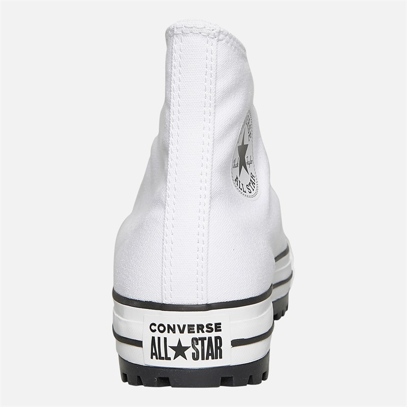 Converse Chuck Taylor All Star City Trek Hi Trainers White/Black/White