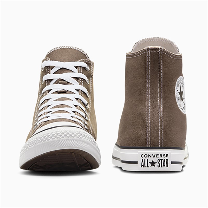 Converse Chuck Taylor All Star Hi Canvas Trainers Classic Taupe