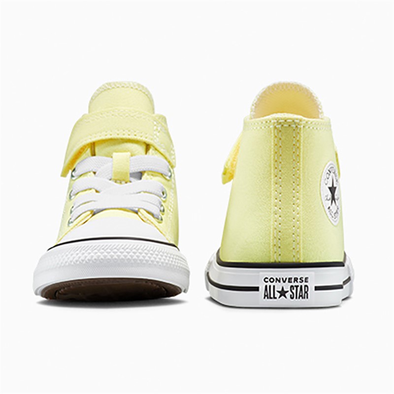 Converse Infant Chuck Taylor All Star Hi Easy On Trainers Lemon Slushy