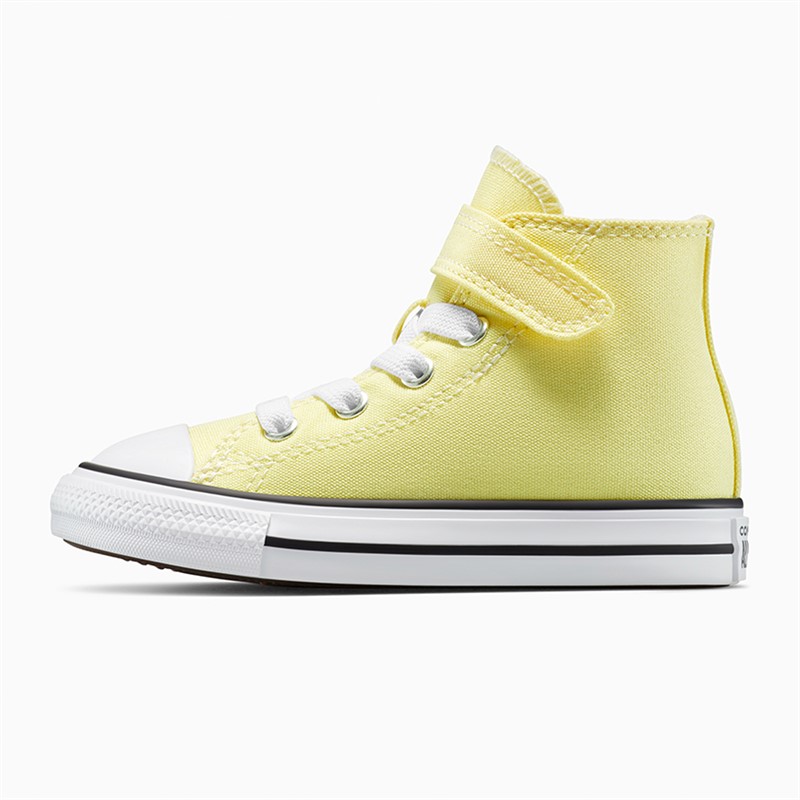 Converse Infant Chuck Taylor All Star Hi Easy On Trainers Lemon Slushy