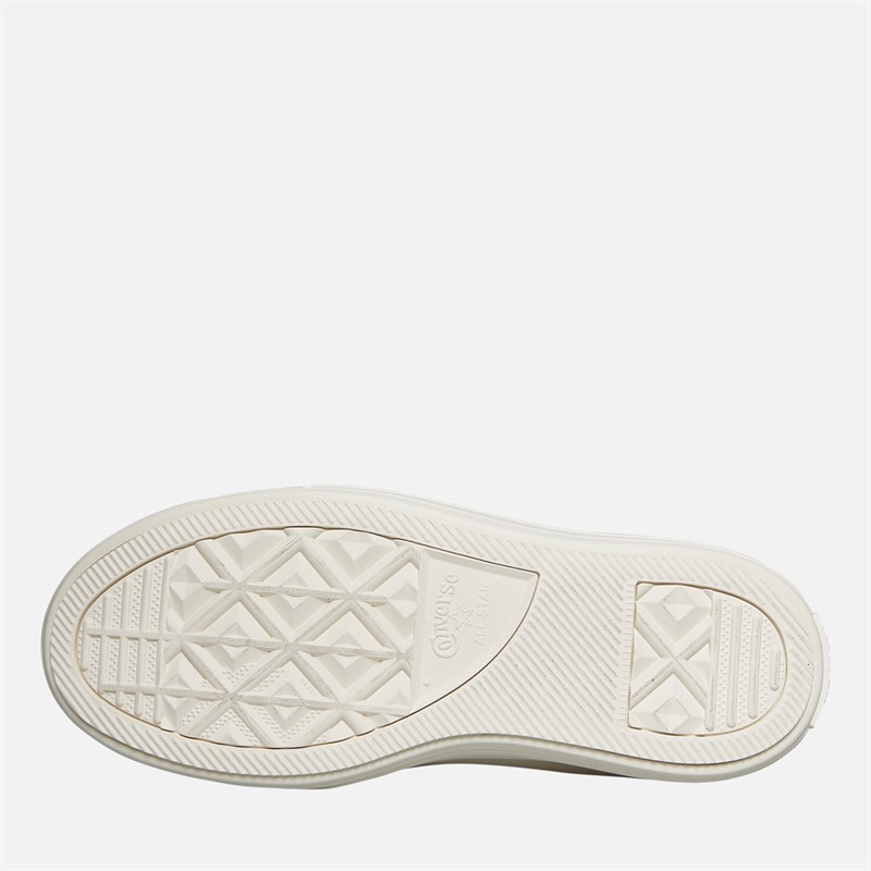 Converse Womens Chuck Taylor All Star Move Hi Colorful Suede Trainers Coffee Rum/Egret/Black