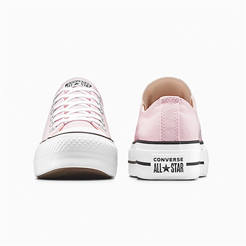 Converse Womens Chuck Taylor All Star Lift Platform Ox Trainers Sugar Berry/White/Black