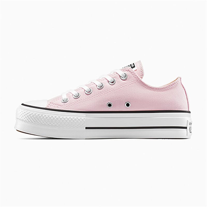 Converse Womens Chuck Taylor All Star Lift Platform Ox Trainers Sugar Berry/White/Black