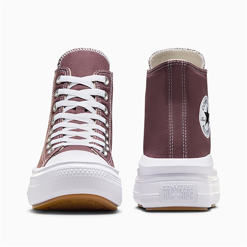 Converse Womens Chuck Taylor All Star Move Hi Trainers Trail Mixed/White/Black