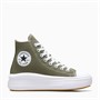 Converse Womens Chuck Taylor All Star Move Hi Trainers Utility/White/Black