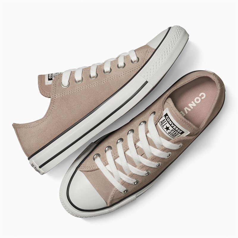 Converse Chuck Taylor All Star Ox Colorful Suede Trainers Vintage Cargo/Egret/Black