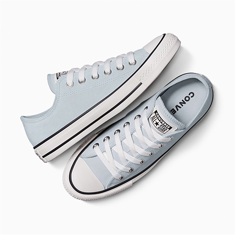 Converse Chuck Taylor All Star Ox Colorful Suede Trainers You Dew You/Black/Egret