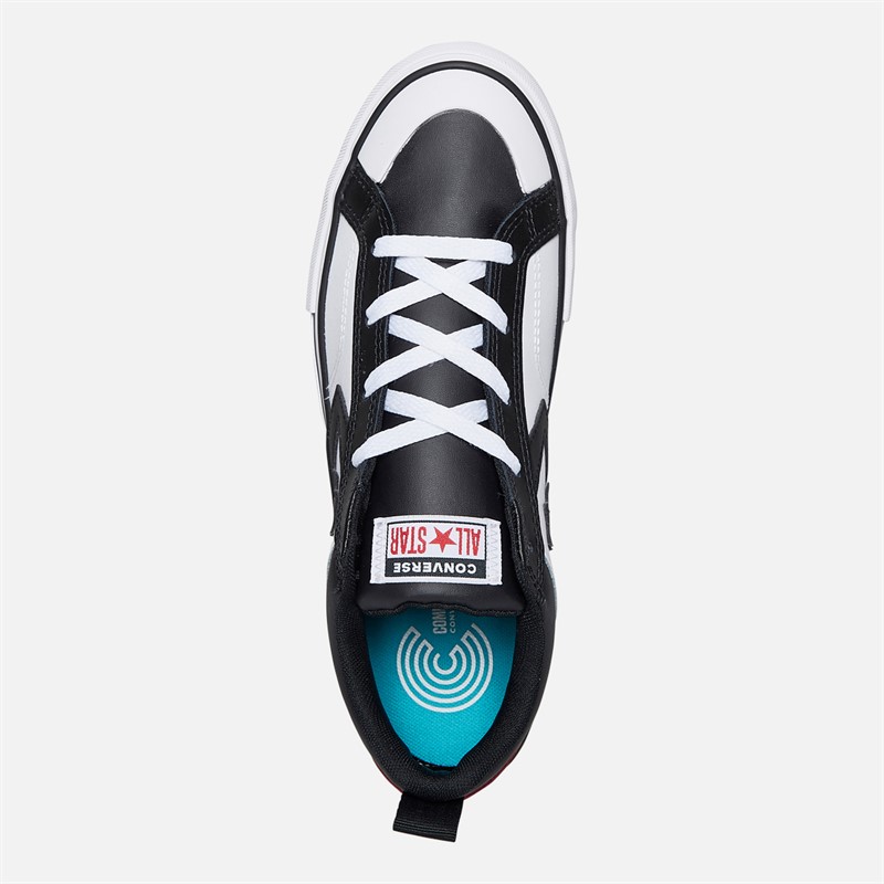 Converse Junior Pro Blaze Trainers Black/Red/White