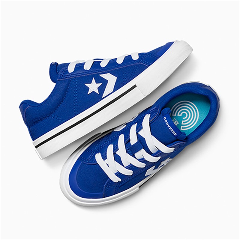 Converse Kids Converse Sport Casual Ox Easy On Trainers Blue/White/Blue
