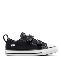 Converse Kids Chuck Taylor All Star Ox Eyes Easy On Trainers Black/White/Black