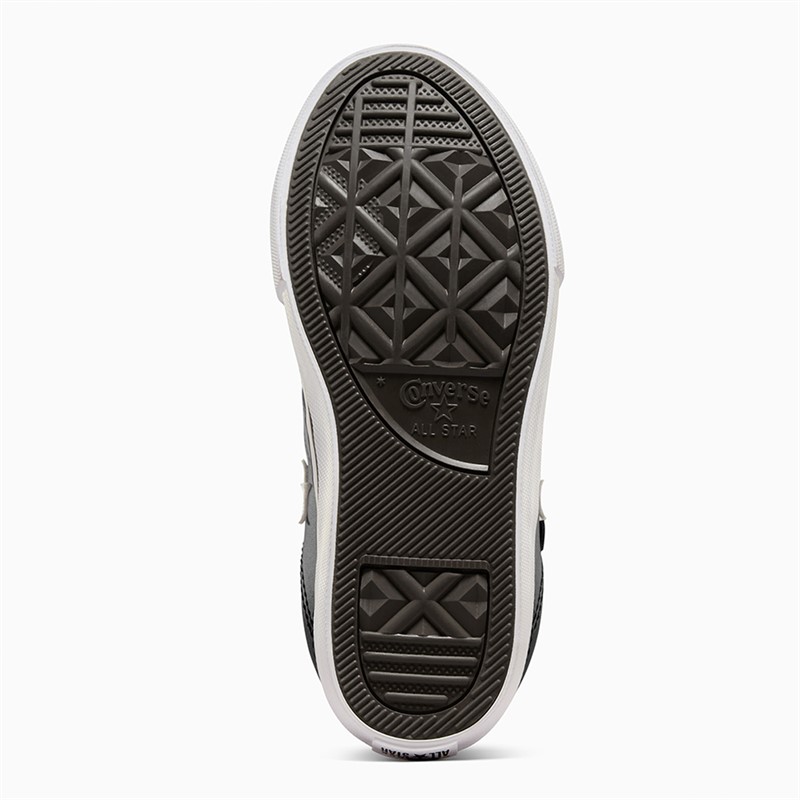 Converse Kids Pro Blaze Leather Trainers Black/White/Black