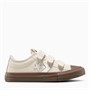 Converse Kids Star Player 76 Ox Gum Rubber Easy On Trainers Light Dune/Vintage White/Gum