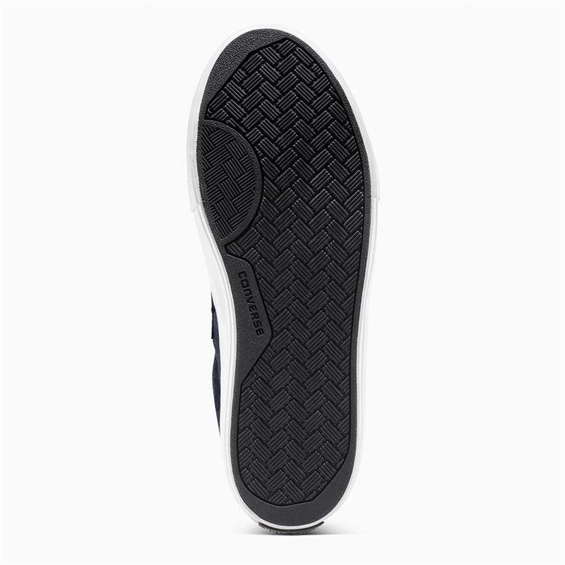 Converse Junior Star Player 76 Ox Suede And Leather Trainers Midnight Pass/Lakeside Blue