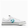 Converse Star Player 76 Ox Trainers White/Ocean Drip/Black