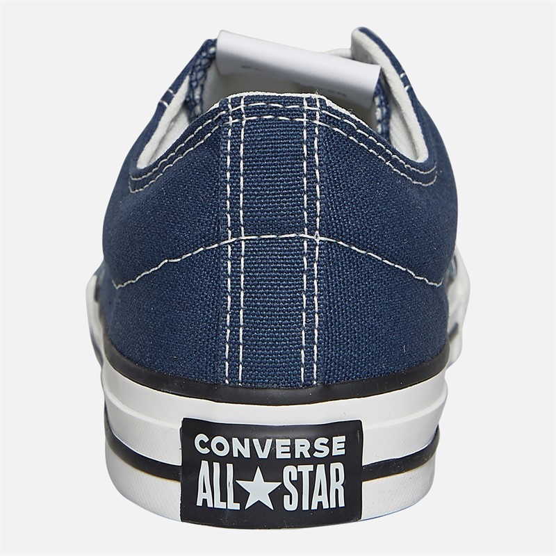 Converse Junior Star Player 76 Ox Foundational Canvas Trainers Navy/Vintage White/Egret