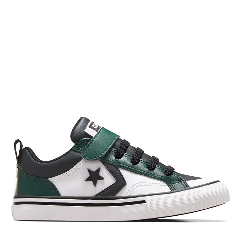 Converse Kids Pro Blaze Easy On Trainers Green Envy/Black/White