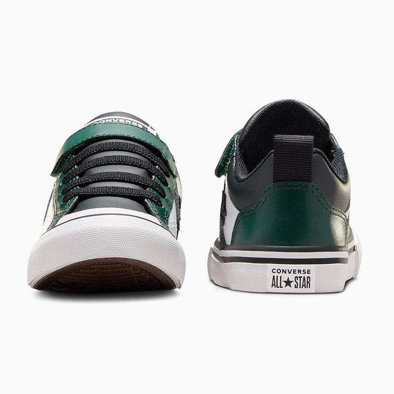 Converse Kids Pro Blaze Easy On Trainers Green Envy/Black/White