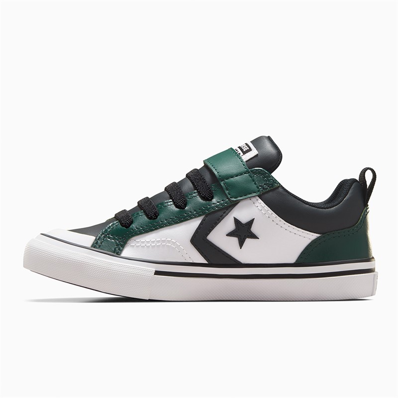 Converse Kids Pro Blaze Easy On Trainers Green Envy/Black/White