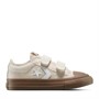 Converse Infant Star Player 76 Ox Gum Rubber Easy On Trainers Light Dune/Vintage White/Gum