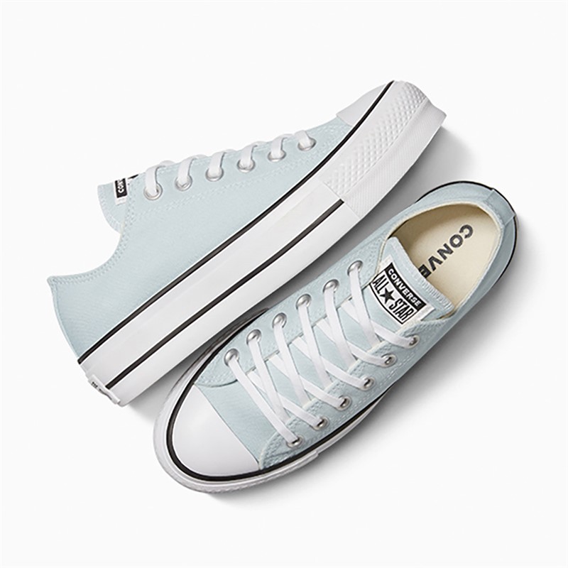 Converse Womens Chuck Taylor All Star Lift Platform Ox Trainers You Dew You/White/Black