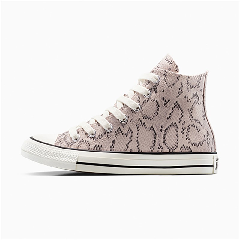 Converse Chuck Taylor All Star Hi Snakeskin Print Trainers Warm Clay/Egret/Egret