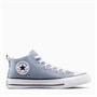 Converse Junior Chuck Taylor All Star Malden Street Mid Trainers Wet Stone/White/Black