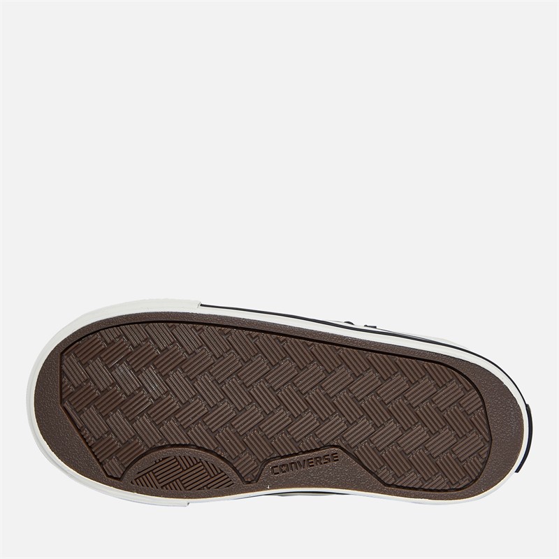 Converse Infant Star Player 76 Ox Easy On Canvas Trainers Vintage White/Black/Egret