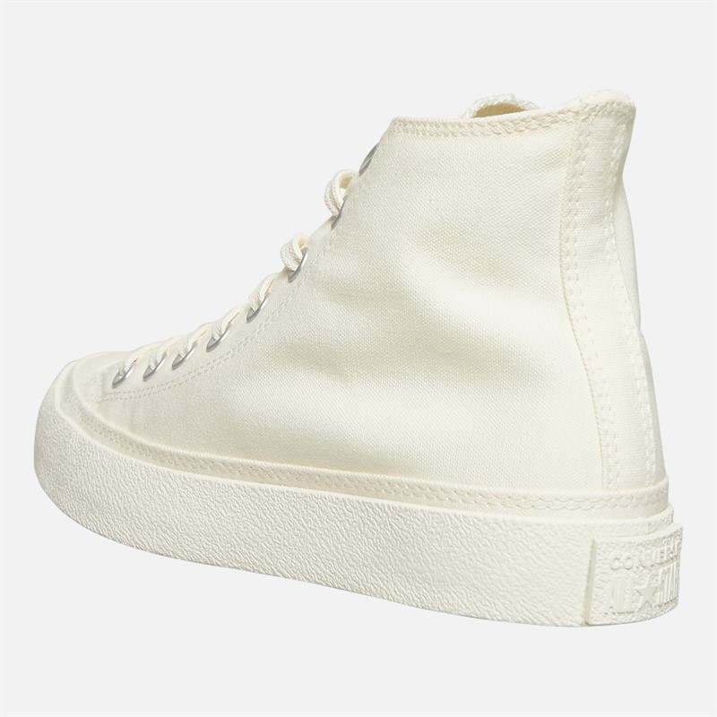 Converse Chuck Taylor All Star Hi Trainers Egret/Egret/Egret