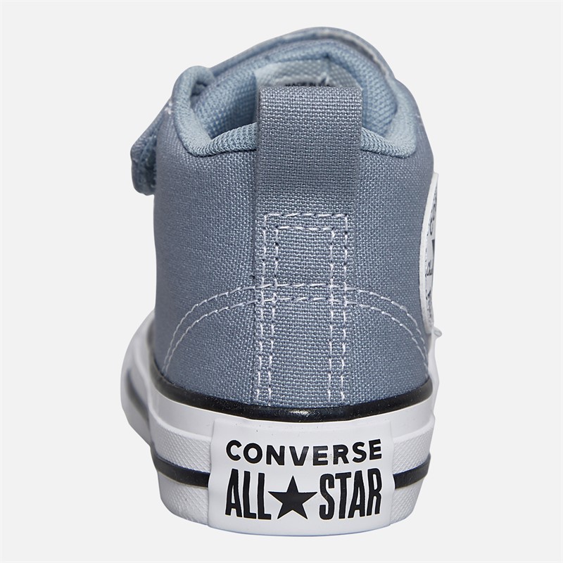 Converse Kids Chuck Taylor All Star Malden Street Mid Easy On Trainers Wet Stone/White/Black