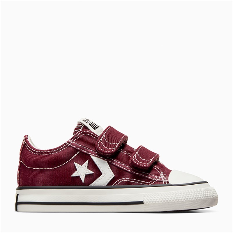 Converse Infant Star Player 76 Ox Easy On Trainers Cherry Daze/Vintage White