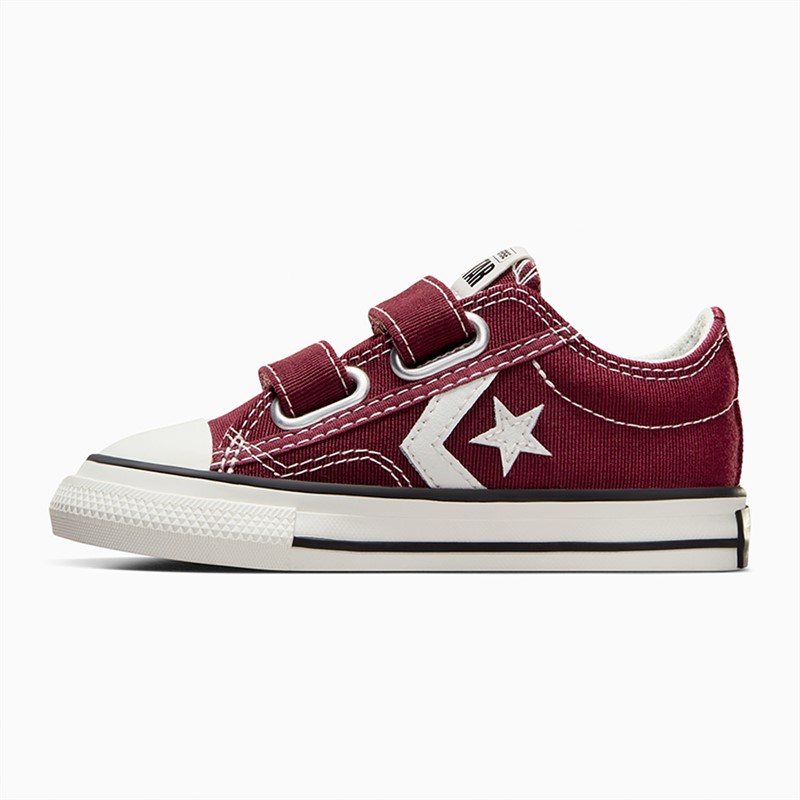 Converse Infant Star Player 76 Ox Easy On Trainers Cherry Daze/Vintage White