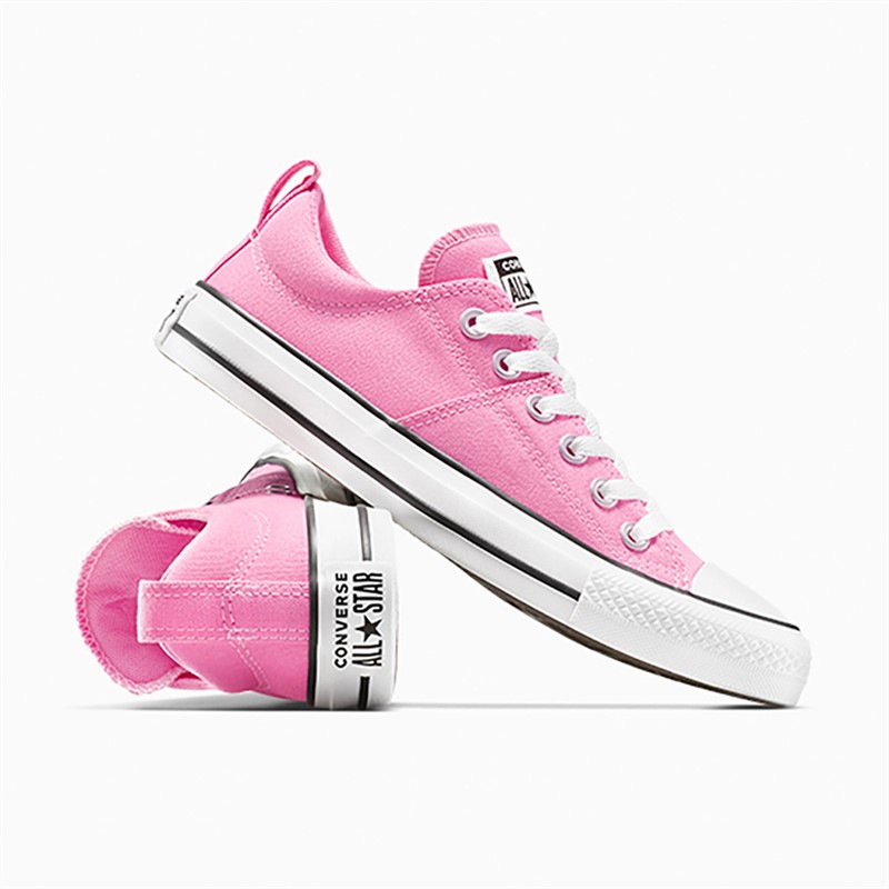 Converse Womens Chuck Taylor All Star Madison Ox Florals Trainers Pink/White/Black