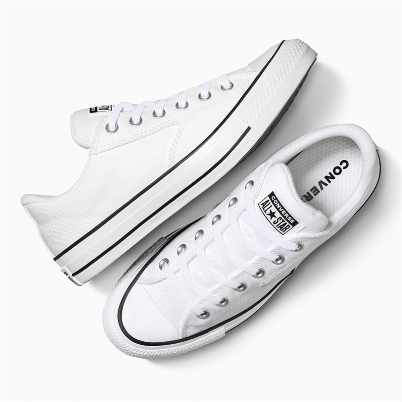 Converse Chuck Taylor All Star Malden Street Ox Trainers White/Black/White
