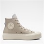 Converse Womens Chuck Taylor All Star Lift Platform Hi Trainers String/Pale Putty/Egret