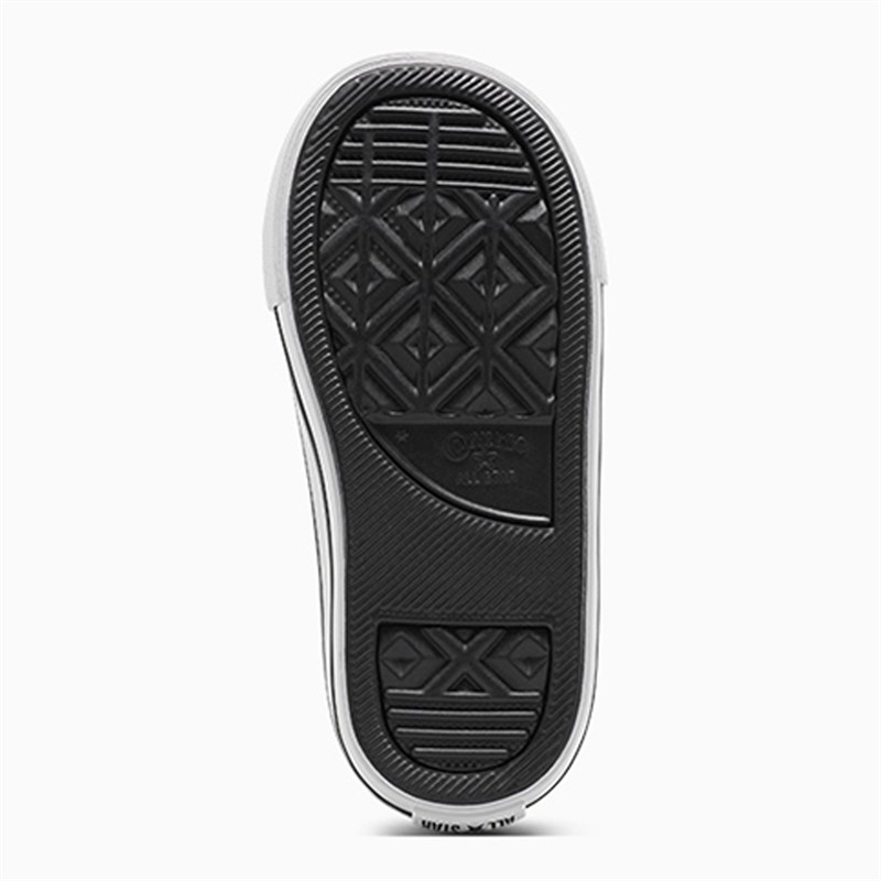 Converse Infant Girls Chuck Taylor All Star Ox Strawberries Easy On Trainers Black/Soft Red/Watermelon Pink