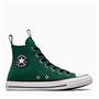 Converse Junior Chuck Taylor All Star Sporty Hi Trainers Green Envy/Black/White