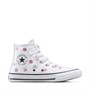 Converse Girls Chuck Taylor All Star Hi All Over Florals Easy On Trainers White/Light Jellyfish Jitter