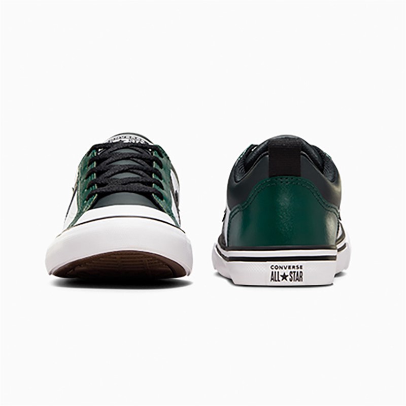 Converse Junior Pro Blaze Trainers Green Envy/Black/White