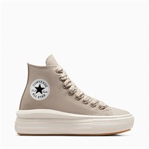 Converse Womens Chuck Taylor All Star Move Hi Canvas Trainers Papyrus/Vintage White/Egret