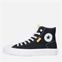 Converse Chuck Taylor All Star Hi Canvas Trainers Black/White/White