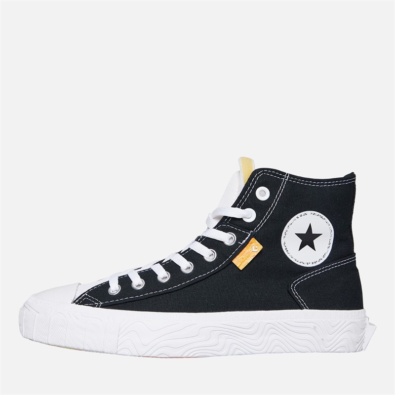 Converse Chuck Taylor All Star Hi Canvas Trainers Black/White/White