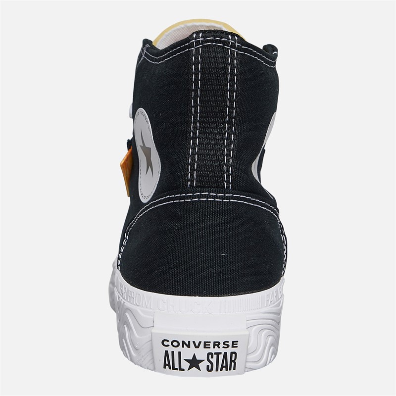 Converse Chuck Taylor All Star Hi Canvas Trainers Black/White/White