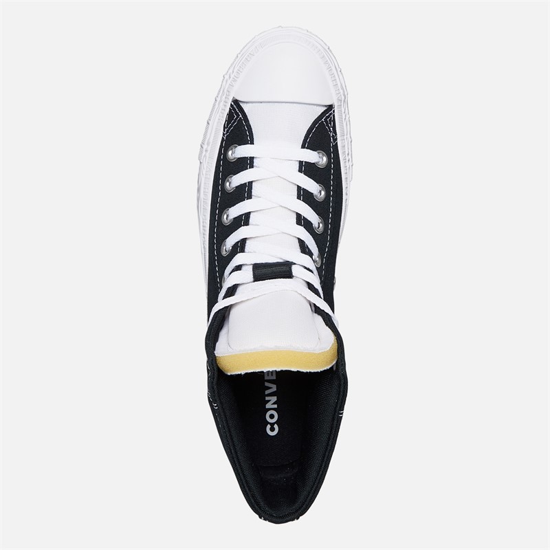 Converse Chuck Taylor All Star Hi Canvas Trainers Black/White/White