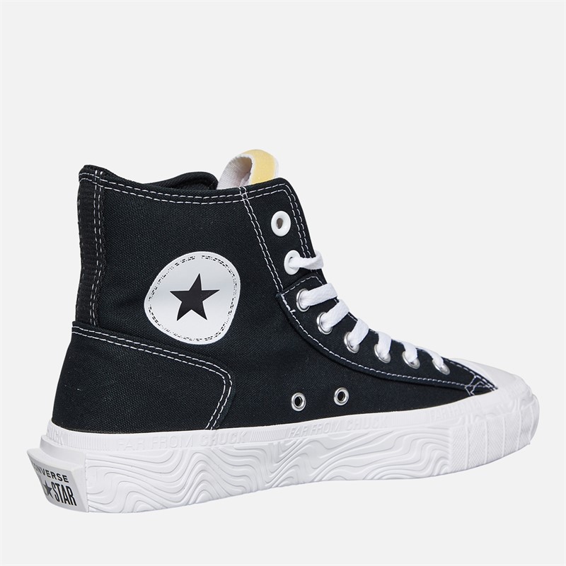 Converse Chuck Taylor All Star Hi Canvas Trainers Black/White/White