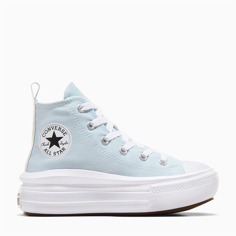 Converse Kids Chuck Taylor All Star Move Hi Trainers Winter Slay/White/Black