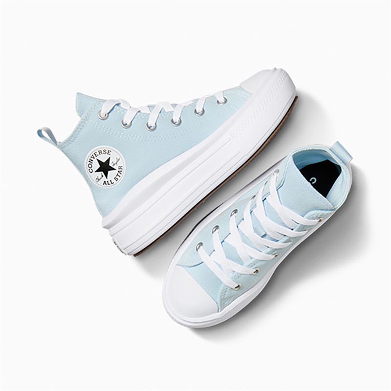 Converse Kids Chuck Taylor All Star Move Hi Trainers Winter Slay/White/Black