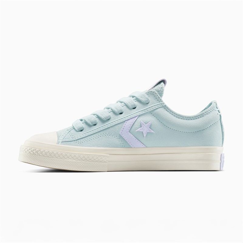 Converse Star Player 76 Ox Colorful Suede Trainers You Dew You/Blueberry Ice