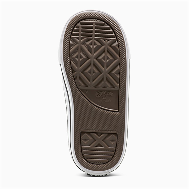 Converse Infant Girls Chuck Taylor All Star Ox Floral Easy On Trainers Egret/Light Jellyfish Jitter