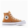 Converse Womens Chuck Taylor All Star Lift Platform Hi Canvas Trainers Gingersnap/White/Black