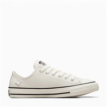 Converse Womens Chuck Taylor All Star Ox Leather 3D Flowers Trainers Vintage White/Egret/Black
